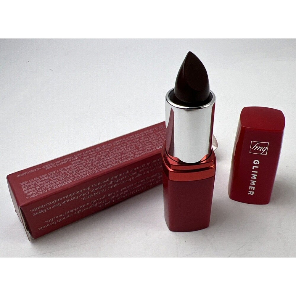 Avon fmg Glimmer Satin Lipstick - Wild Cherry